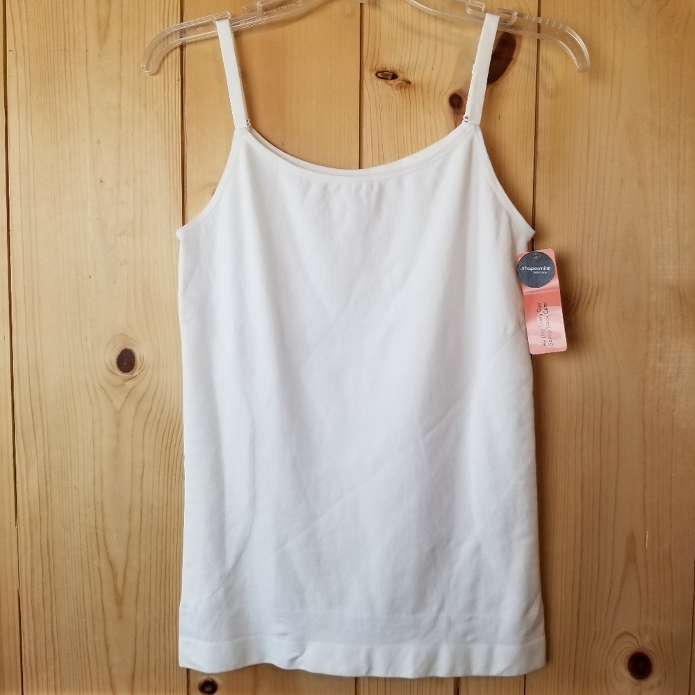 Shapermint Essentials All Day Every Day Scoop Neck Cami Tank Top NWT